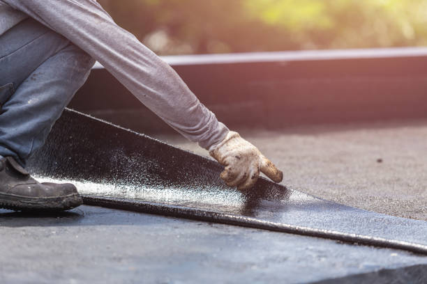 Professional Basement Waterproofing technician working in Pine Brook, NJ